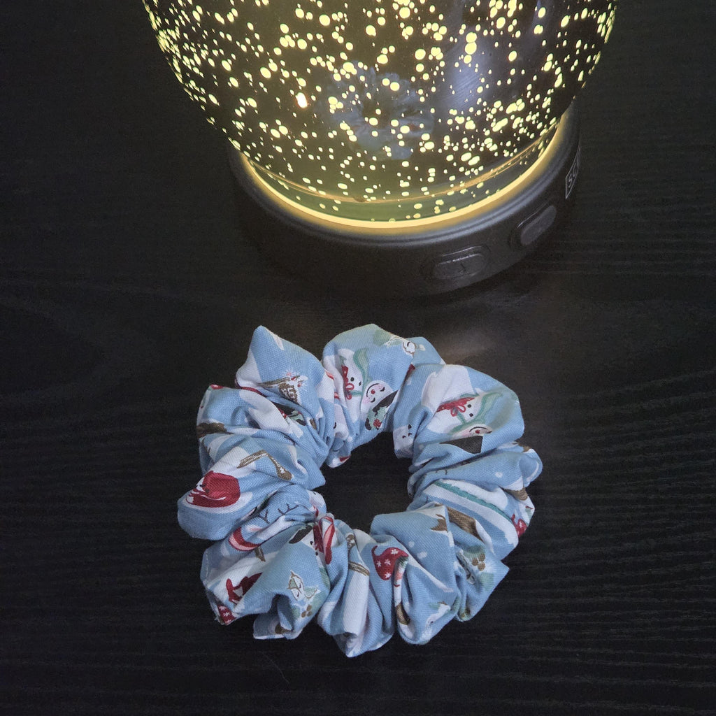 Handmade Cotton Christmas Scrunchies