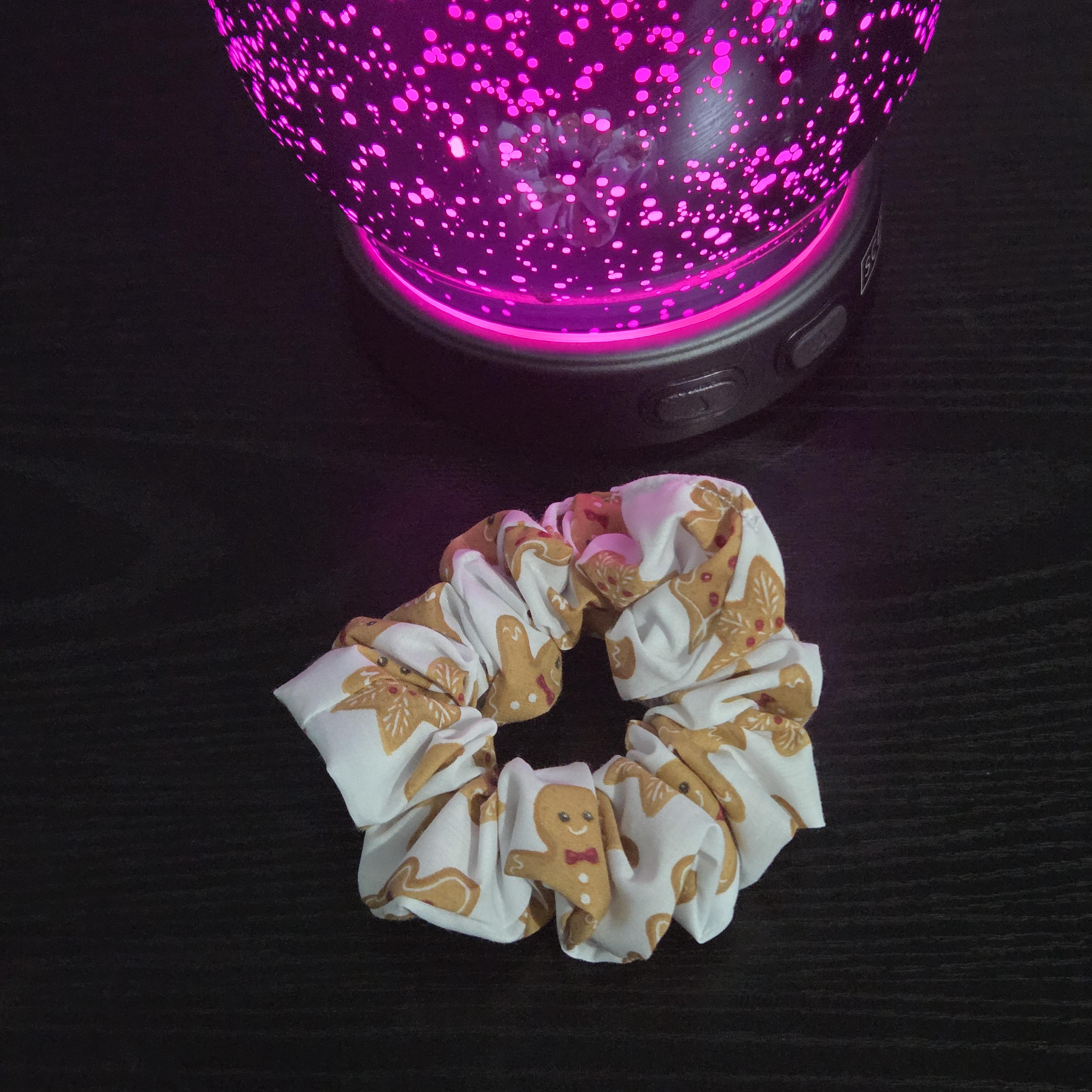 Handmade Cotton Christmas Scrunchies
