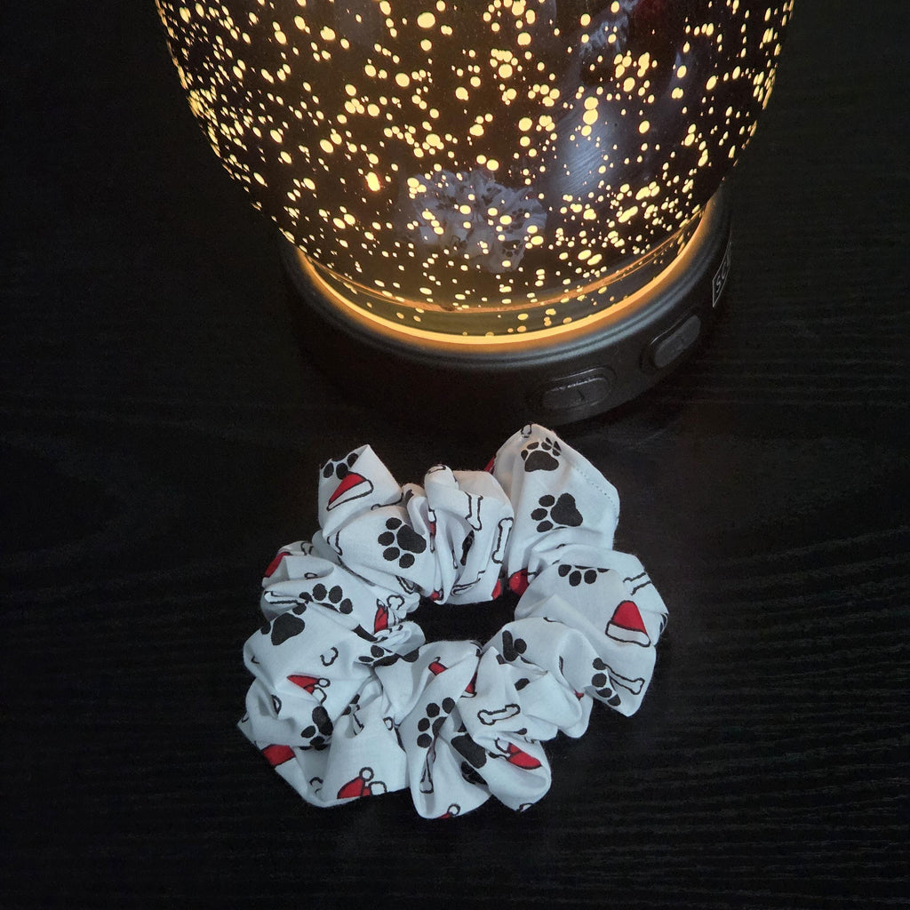 Handmade Cotton Christmas Scrunchies
